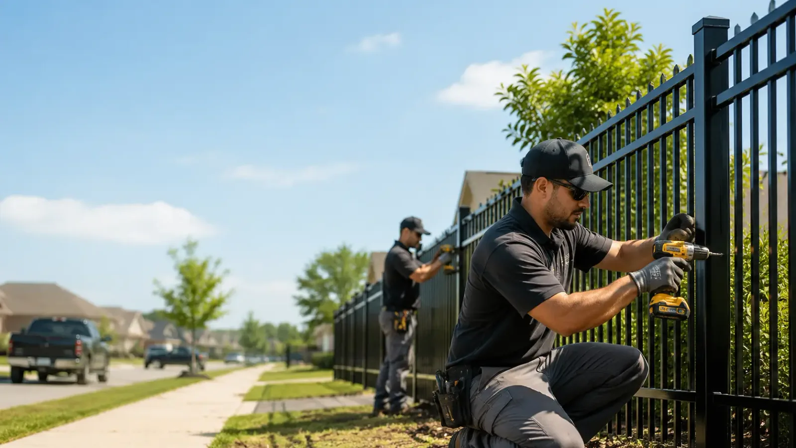 Metal Fence Installation in Plattsmouth, NE